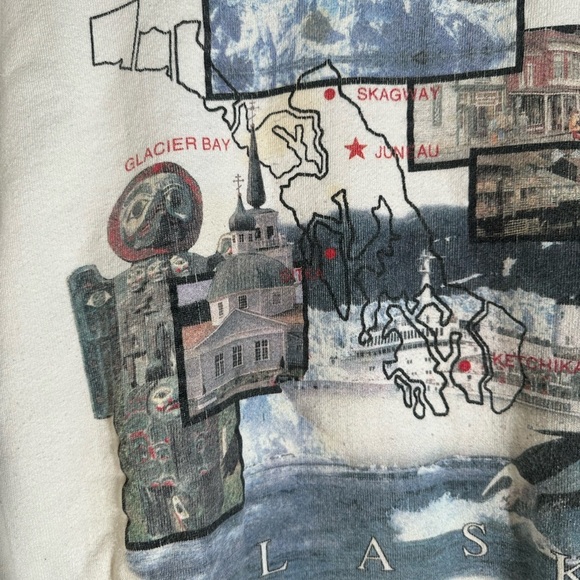 Vintage Alaska Cruises Sweatshirt - Picture 5 of 10